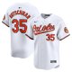 Men's Baltimore Orioles Adley Rutschman Nike White Home Limited Player Jersey