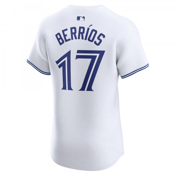 Men's Toronto Blue Jays Jose Berrios Nike White Home Elite Player Jersey