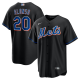 Men's New York Mets #20 Pete Alonso Nike Black 2022 Alternate Player Jersey