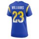 Women's Los Angeles Rams Kyren Williams Nike Royal Game Player Jersey