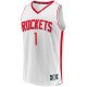 Youth Houston Rockets Amen Thompson Fanatics White Fast Break Replica Player Jersey - Association Edition