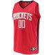 Youth Houston Rockets Fanatics Red Fast Break Custom Replica Jersey - Icon Edition