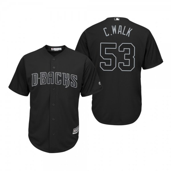 Arizona Diamondbacks Christian Walker C. Walk Black 2019 Players Weekend MLB Jersey