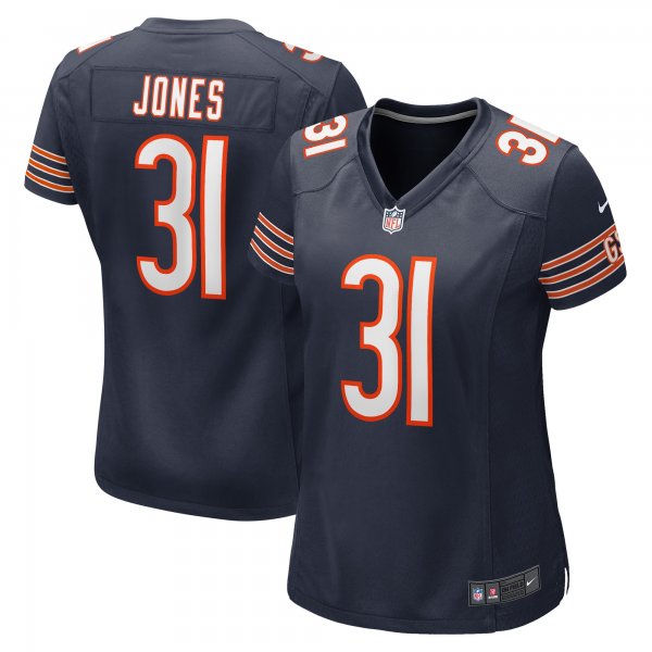 Women's Chicago Bears Jaylon Jones Nike Navy Game Player Jersey