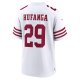 Men's San Francisco 49ers Talanoa Hufanga Nike White Away Game Player Jersey