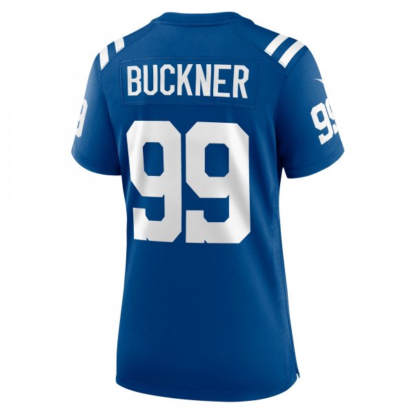 Women's Indianapolis Colts DeForest Buckner Nike Royal Nike Game Jersey