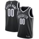 Men's Brooklyn Nets Nike Black 2020/21 Swingman Custom Jersey - Icon Edition