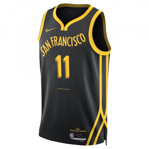 Unisex Golden State Warriors Klay Thompson Nike Black 2023/24 Swingman Jersey - City Edition