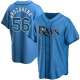 Men's Tampa Bay Rays #56 Randy Arozarena Light Blue Alternate Nike MLB Jersey