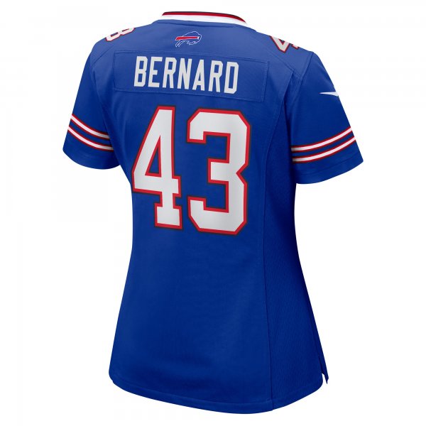 Women's Buffalo Bills Terrel Bernard Nike Royal Game Player Jersey