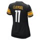 Women's Pittsburgh Steelers Chase Claypool Nike Black Player Game Jersey