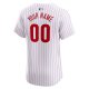 Men's Philadelphia Phillies Nike White Home Elite Custom Jersey