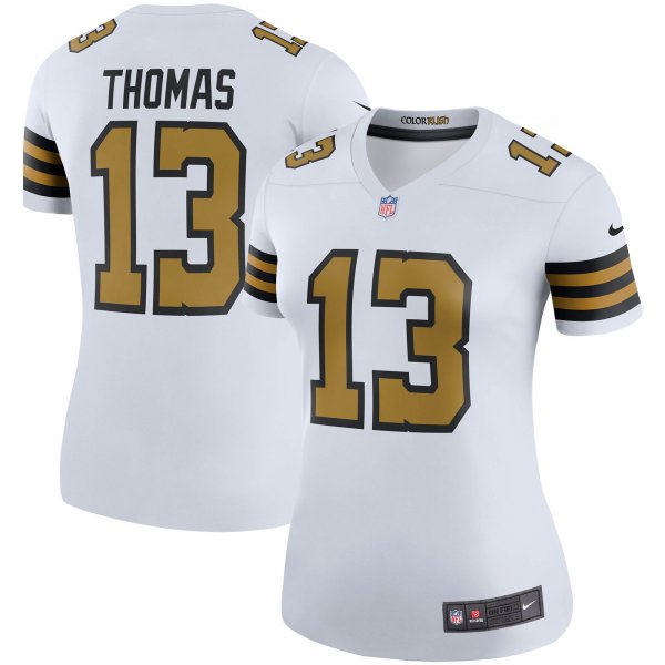 Women's New Orleans Saints Michael Thomas Nike White Color Rush Legend Player Jersey