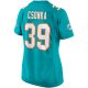 Women's Miami Dolphins Larry Csonka Nike Aqua Game Retired Player Jersey