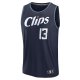 Youth LA Clippers Paul George Fanatics Navy Fast Break Jersey - City Edition