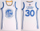 Golden State Warriors #30 Stephen Curry White Women's Dress Stitched NBA Jersey