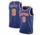 Men's Nike New York Knicks #9 R.J. Barrett Blue Swingman Icon Edition NBA Jersey