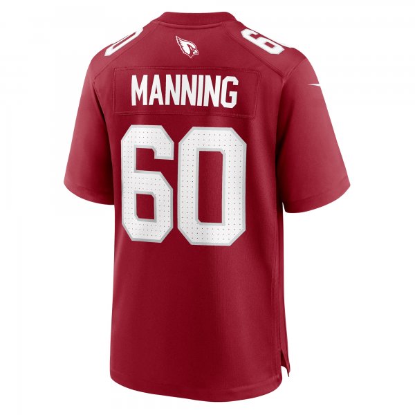 Men's Arizona Cardinals Ilm Manning Nike  Cardinal Team Game Jersey