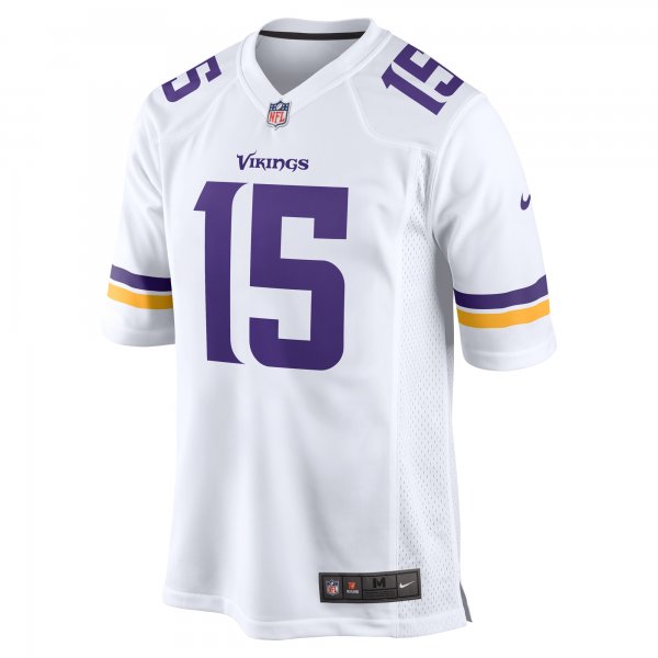 Men's Minnesota Vikings Joshua Dobbs Nike White Game Jersey