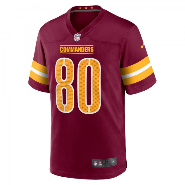 Men's Washington Commanders Curtis Hodges Nike Burgundy Game Player Jersey