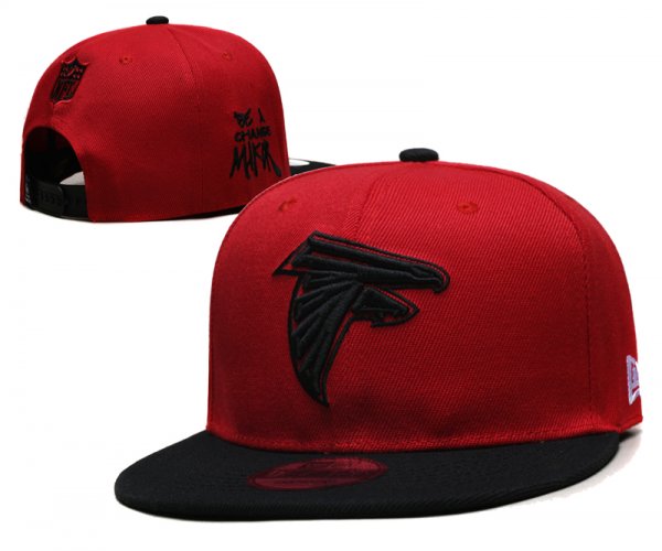 Atlanta Falcons Red and Black Cap