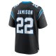 Men's Carolina Panthers D'Shawn Jamison Nike  Black Team Game Jersey