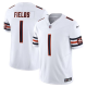 Youth Chicago Bears #1 Justin Fields Nike White Vapor F.U.S.E. Limited Jersey