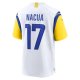 Men's Los Angeles Rams Puka Nacua Nike White Game Jersey