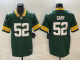 Men's Green Bay Packers #52 Green Rashan Gary Jersey