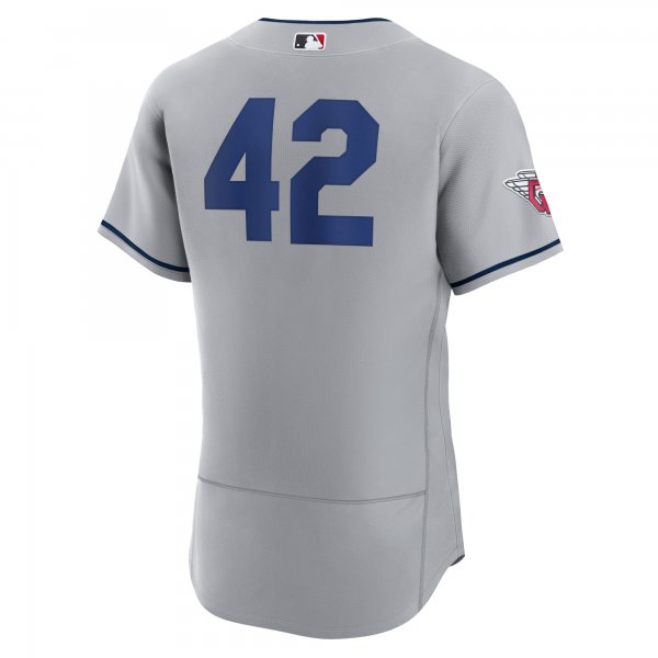 Men's Cleveland Guardians Nike Gray 2023 Jackie Robinson Day Jersey