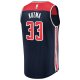 Men's Washington Wizards Kyle Kuzma Fanatics Navy Fast Break Replica Player Jersey - Statement Edition