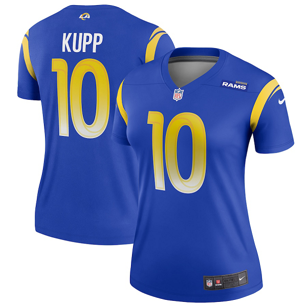 Women's Los Angeles Rams Cooper Kupp Nike Royal Legend Jersey