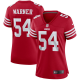 Women's San Francisco 49ers Fred Warner Nike Scarlet Player Game Jersey-(2022 New Style)