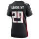 Women's Atlanta Falcons Micah Abernathy Nike  Black Team Game Jersey