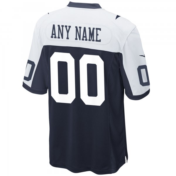 Men's Dallas Cowboys Nike Navy Alternate Custom Game Jersey