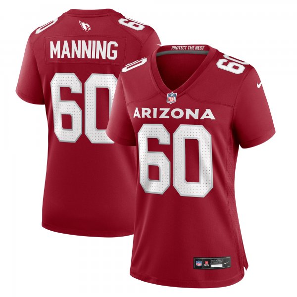 Women's Arizona Cardinals Ilm Manning Nike  Cardinal Team Game Jersey