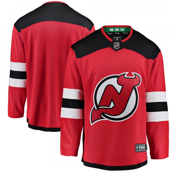 Youth New Jersey Devils Fanatics Red Breakaway Home Jersey