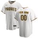 Youth San Diego Padres Nike White Replica Custom Jersey