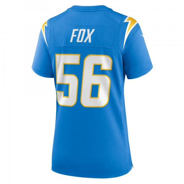 Women's Los Angeles Chargers Morgan Fox Nike Powder Blue Player Game Jersey