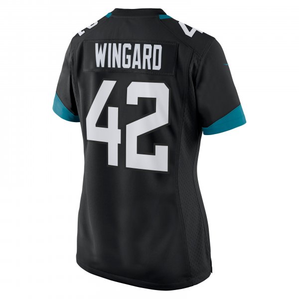 Women's Jacksonville Jaguars Andrew Wingard Nike Black Game Jersey