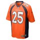 Men's Denver Broncos Samaje Perine Nike Orange Game Player Jersey