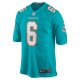 Men's Miami Dolphins Skylar Thompson Nike  Aqua Team Game Jersey