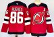 Men's #86 Jack Hughes New jersey Devils Red City Edition Jersey