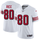 Nike San Francisco 49ers #80 Jerry Rice White Rush Men's Stitched NFL Vapor Untouchable Limited Jersey