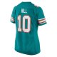 Women's Miami Dolphins Tyreek Hill Nike Aqua Alternate Game Jersey