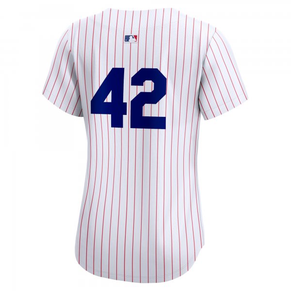 Women's Philadelphia Phillies  Nike White 2024 Jackie Robinson Day Home Limited Jersey