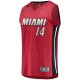 Men's Miami Heat Tyler Herro Fanatics Red Fast Break Replica Jersey - Statement Edition