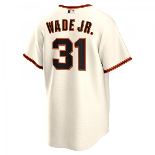 Men's San Francisco Giants LaMonte Wade Jr. Nike Cream Home Replica Player Jersey