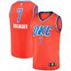 Youth Oklahoma City Thunder Chet Holmgren Fanatics Orange Fast Break Replica Player Jersey - Statement Edition