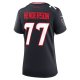 Women's Houston Texans LaDarius Henderson Nike  Navy Game Jersey